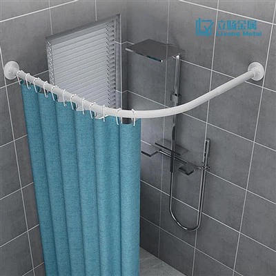 Llen Cawod Crom dwbl Rod